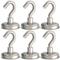 Ganchos magnéticos GREATMAG Heavy Duty 50 kg Pull Force, pacote com 6