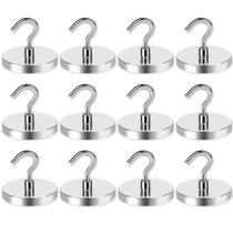 Ganchos magnéticos LOVIMAG Heavy Duty Neodímio Magnet, pacote com 12
