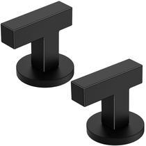 Ganchos magnéticos MUTUACTOR Strong Anti-Scratch 3,6 kg, pretos, 2 unidades