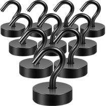 Ganchos Magnéticos Neosmuk 40 lb, Alta Resistência, Kit com 10 Ganchos Magnéticos Neosmuk 40 lb, Alta Resistência, Kit com 10