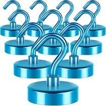 Ganchos magnéticos Neosmuk Heavy Duty Super Neodymium, pacote com 10 Ganchos magnéticos Neosmuk Heavy Duty Super Neodymium, pacote com 10