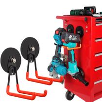 Ganchos magnéticos ULIBERMAGNET Heavy Duty, pacote com 2, laranja Ganchos magnéticos ULIBERMAGNET Heavy Duty, pacote com 2, laranja