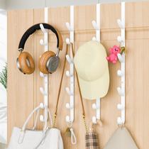 Ganchos Over Door Hooks Kaiferty White Metal, 43 cm, pacote com 4