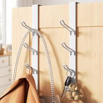 Ganchos Over The Door niffgaff 8 Hook Over Door Towel Hook