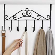 Ganchos Over the Door Rack organizador SSawCasa com 7 ganchos Ganchos Over the Door Rack organizador SSawCasa com 7 ganchos