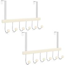 Ganchos Over The Door: TOPIA HANGER para pendurar, pacote com 2