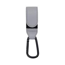 Ganchos Para Carrinho De Bebê Em Couro PU, Fivela Universal Para Organização De Carrinho, Suporte