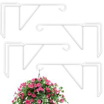 Ganchos para cerca Gicare, pacote com 4, alta resistência, brancos, 25 lb Ganchos para cerca Gicare, pacote com 4, alta resistência, brancos, 25 lb