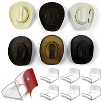 Ganchos para Chapéu Modern JP Kit com 6 Unidades Adesivos para Parede Ganchos para Chapéu Modern JP Kit com 6 Unidades Adesivos para Parede