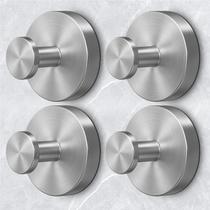 Ganchos para chuveiro WingWider, 4 unidades, aço inoxidável com ventosa Ganchos para chuveiro WingWider, 4 unidades, aço inoxidável com ventosa