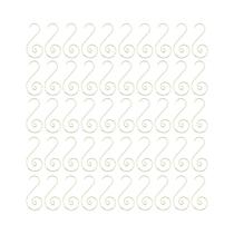 Ganchos Para Enfeites De Natal 20-100 Peças Pequenos Hangers Decorativos De Metal Para Decorações De