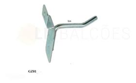 Ganchos Para Painel Canaletado 50unid - 10, 15, 20, 25 Cm