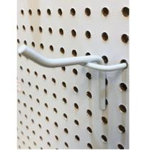 Ganchos Para Painel Eucatex Perfurado BRANCO DE 5 CM - PACOTE 10 UNID