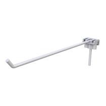 Ganchos para tela 10 cm c/suporte Plástico Kit 10 pç Branco