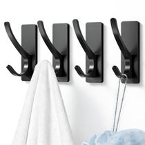 Ganchos para Toalha Josmimic 4 Unidades Aço Inoxidável Alta Resistência 6 kg Ganchos para Toalha Josmimic 4 Unidades Aço Inoxidável Alta Resistência 6 kg
