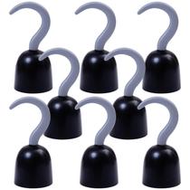Ganchos piratas URATOT Captain Hook, plástico manual, 8 peças Ganchos piratas URATOT Captain Hook, plástico manual, 8 peças