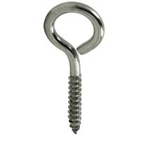 Ganchos Pitão 8 (fechado) De Aço Inox - 100 Unidades Ganchos Pitão 8 (fechado) De Aço Inox - 100 Unidades