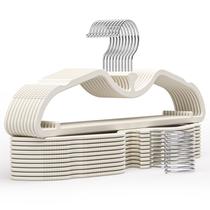 Ganchos Space Saver Bihoonge atualizados com gola curta, pacote com 20 Ganchos Space Saver Bihoonge atualizados com gola curta, pacote com 20