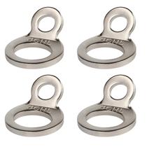 Ganchos Tie-Down Anchors em aço inoxidável JCHL Rosa-Gold (pacote com 4)