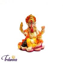 Ganesha 06cm Colorido - Trilunna