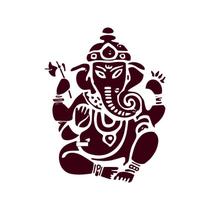 Ganesha - Adesivo De Parede