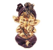 Ganesha da Sabedoria Enfeite Ganesha Não Falo Color 12 cm Ganesha da Sabedoria Enfeite Ganesha Não Falo Color 12 cm