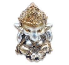 Ganesha da Sabedoria Enfeite Ganesha Não Ouço10 cm