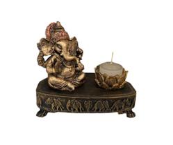 Ganesha Deus No Aparador Esotérico Incensário Decorativo - Dr Decorações