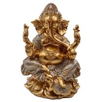Ganesha - Dourado com Brilho
