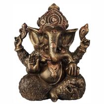 Ganesha Grande Deus Da Fortuna Prosperidade Intelecto Resina