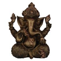 Ganesha Grande Deus Da Fortuna Prosperidade Intelecto Resina - Shop Everest