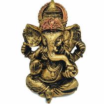 Ganesha Mini Bronzeado Ganeshinha 7Cm 14039