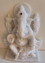 Ganesha pequeno de mesa em marmorite