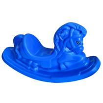 Gangorra Balanço Infantil Cavalinho Azul