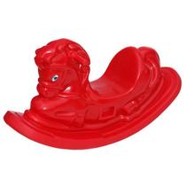 Gangorra Cavalinho 1 lugar Vermelho Ranni Play