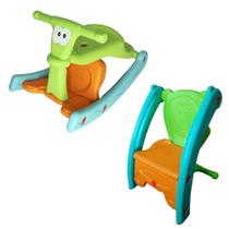 Gangorra e Cadeira 2 em 1 Infantil Balanço Brinquedo Playground