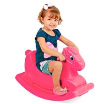 Gangorra Infantil Huppa Huppa Cavalinho Balanço Rosa Homeplay