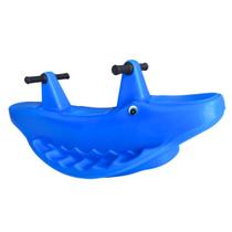Gangorra Jacaré Azul Infantil 2 Lugares