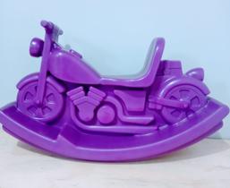 Gangorra Moto Radical Baby Vermelha