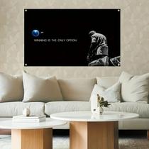 Ganhar tapeçaria é a única opção motivacional 100x150cm Ganhar tapeçaria é a única opção motivacional 100x150cm