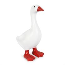 Ganso de Mesa LRNIOT Mini Decoração em Resina 18 cm 7 polegadas Ganso de Mesa LRNIOT Mini Decoração em Resina 18 cm 7 polegadas