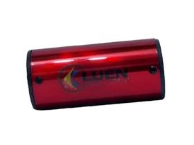 Ganza 10 cm alum. color vermelho simples Ganza 10 cm alum. color vermelho simples