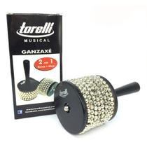 Ganzaxe (2 em 1 = mini afoxé + ganzá interno) Torelli Ganzaxe (2 em 1 = mini afoxé + ganzá interno) Torelli