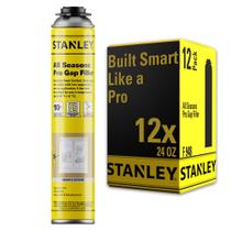Gap Filler STANLEY All Season Pro para janelas e portas, 710 ml, pacote com 12