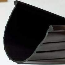 Garage Door Seal Earthtec 2,74 m Black Vinyl Weatherstrip