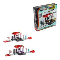 Garagem centro automotivo com carrinho 31pçs bq-141 etitoys Garagem centro automotivo com carrinho 31pçs bq-141 etitoys
