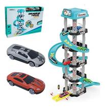 Garagem Com 2 Carrinhos Infantil 5 Andares Estacionamento - Toys Import J240115021