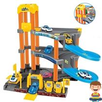 Garagem com Rampas e Carros Brinquedo Educativo