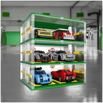 Garagem de estacionamento Cabeeskii compatível com carro Speed Champions Garagem de estacionamento Cabeeskii compatível com carro Speed Champions