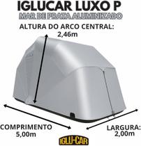 Garagem Movel Retrátil IGLUCAR P, para Carro. Cobertura impermeavel. Garagem Movel Retrátil IGLUCAR P, para Carro. Cobertura impermeavel.